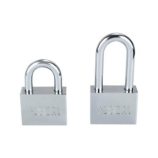 กุญแจลูกปืน GLOBAL 50 MM แพ็ค2ชิ้น สีโครเมียม BEARING PADLOCK GLOBAL 50 MM P2 CHROMIUM