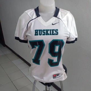 เสื้อกีฬาอเมริกันฟุตบอล Nike (HUSKIES) Size M (womens) มือ2