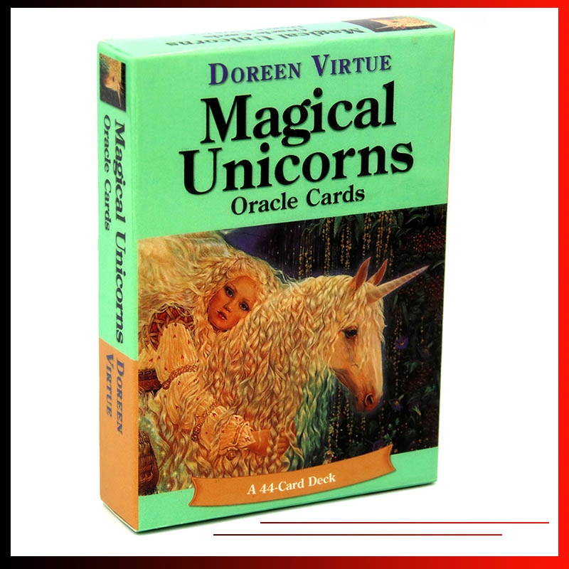 【Ready Stock】44 Sheets Magical Unicorns Oracle Cards
