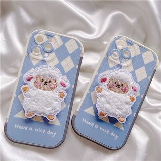 เคส สำหรับ ไอโฟน เคสซิลิโคน สินค้าพร้อมส่งจากไทย สำหรับ iPhone case สำหรับ iPhone 13 12 11 Pro max ไอริงแกะทูโทน TPU-R16