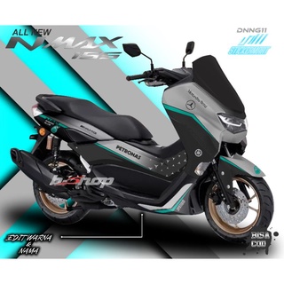 สติกเกอร์ พิมพ์ลายกราฟฟิค Nmax motif mercy AeMGe สําหรับติดตกแต่งรถจักรยานยนต์