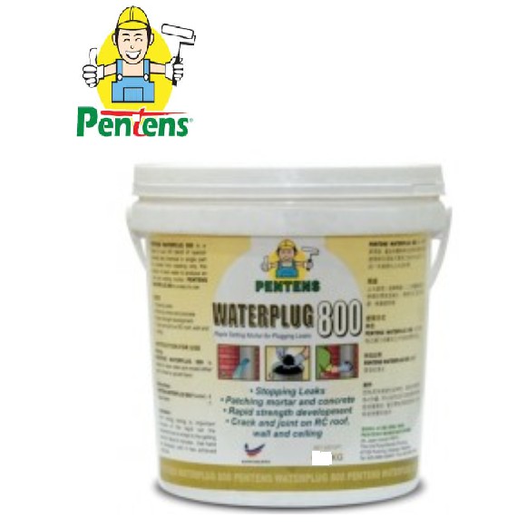 Pentens Waterplug 800 ครกการตั้งค่าอย่างรวดเร็วสําหรับปลั๊กรั่ว 1KG