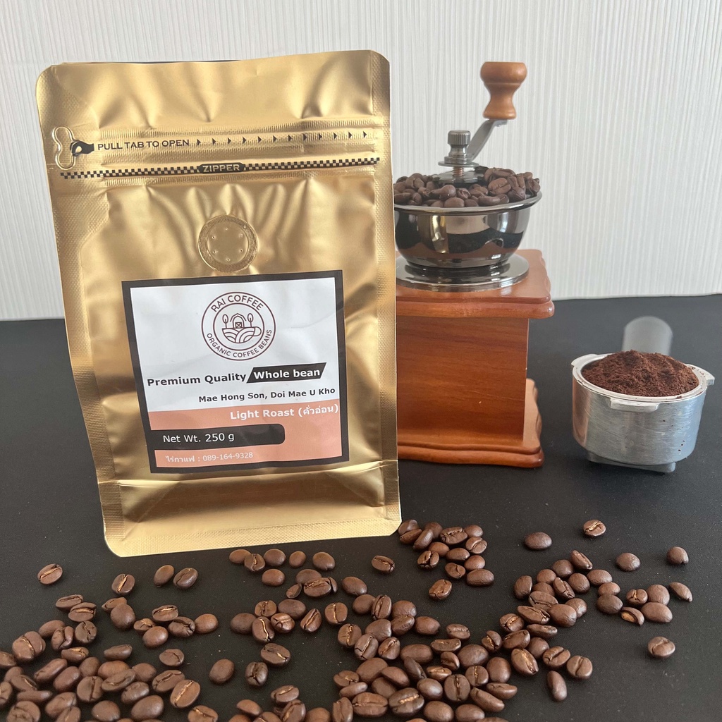 เมล็ดกาแฟ Honey process พรีเมี่ยม