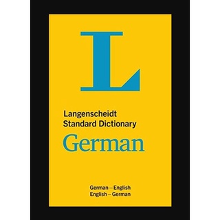 Langenscheidt Standard Dictionary German: English: 9783125140240:(นำเข้าโดยตรง 100%) หนังสือภาษาเยอรมัน