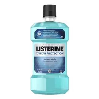 LISTERINE ลิสเตอรีน น้ำยาบ้วนปาก ทาร์ทาร์ โพรเทคชั่น 750 มล.