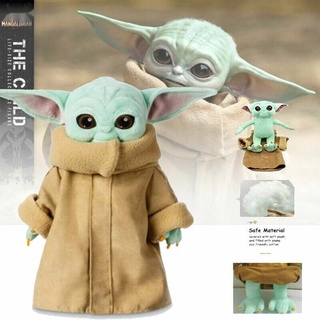 The Mandalorian Baby Yoda The Child Plush Toy 10” Soft Stuffed Kids Doll Gift