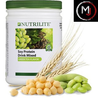 นิวทรีไลท์ออลแพลนท์โปรตีน 450 กรัม Nutrilite Protein soy plant Amway Greentea Mixed