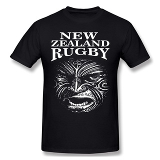 【Chic Tops】gildan เสื้อยืดคอกลม แขนสั้น ผ้าฝ้าย 100% พิมพ์ลาย Maori New Zealand Rugby พลัสไซซ์ สําหรับผู้ชายS-5XL