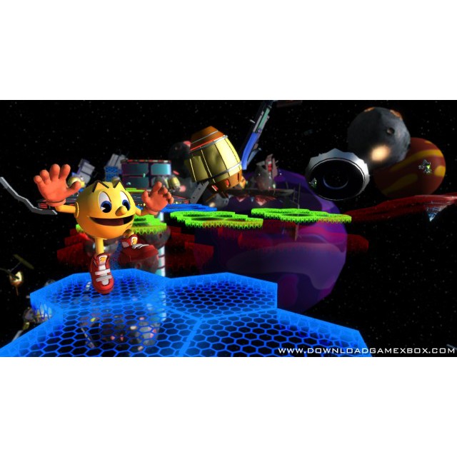 แผ่น XBOX 360 Pac Man and The Ghostly Adventures 2 ใช้กับเครื่องที่แปลงระบบ JTAG/RGH