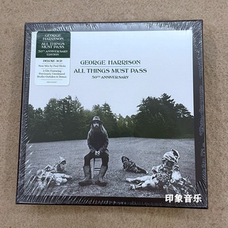 ใหม่ ของแท้ George Harrison George Harrison ทุกสิ่งต้องผ่านการเลือก 3CD JCP MMP หรูหรา