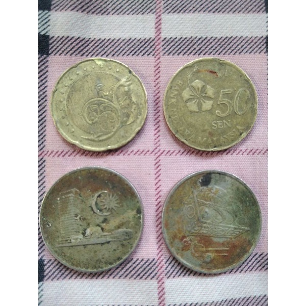 เหรียญประเทศมาเลเซียเก่า