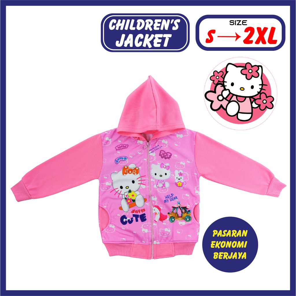 CHILDREN JACKET 13 / JAKET BUDAK KANAK-KANK/ เสื้อแจ็คเก็ตแฟชั่น/ JAKET ANAK PEREMPUAN FESYEN