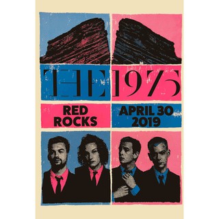 โปสเตอร์ The 1975 Matty Healy แมตทิว ฮิลลี่ โปสเตอร์ ตกแต่งผนัง วงร็อก Music Poster โปสเตอร์วินเทจ โปสเตอร์วงดนตรี