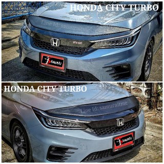 HONDA CITY TURBO หน้ากากหนังกันหิน กันแมลง