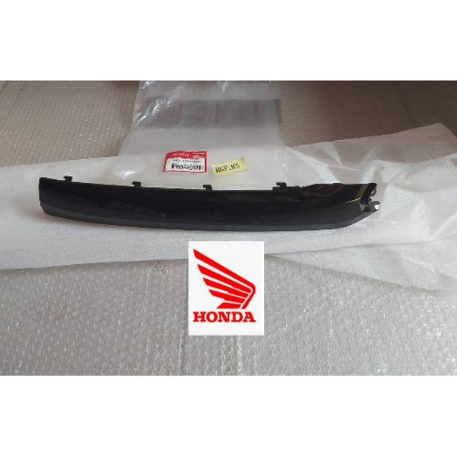 Tebeng ฝาครอบชั้นล่างดาดฟ้าซ้ายใหม่ scoopy esp th 2017 แหวนvelk 12 สีดํา 64431-K93-N00ZK