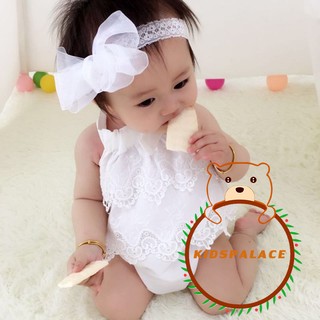 DAP-ชุดเด็กทารกทารกแรกเกิดชุดบอดี้สูทดอกไม้ Romper Jumpsuit Outfits Sunsuit Clothes