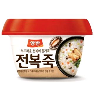 พร้อมส่ง​ 동원 양반 전복죽 โจ๊กหอยเปาฮื้อ​สำเร็จรูป Dongwon YangBan Rice Porridge with Abalone 285g​