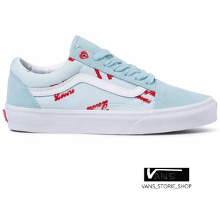 VANS OLD SKOOL WAFFLE LOVERS DELICATE BLUE TRUE WHITE SNEAKERS สินค้ามีประกันแท้