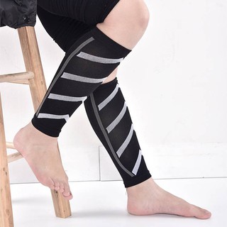 Lee Bicycle ปลอกรัดน่อง รุ่น Cross Over รัดน่องใส่วิ่ง 1 คู่ (2 ชิ้น) - Elastic Calf Support