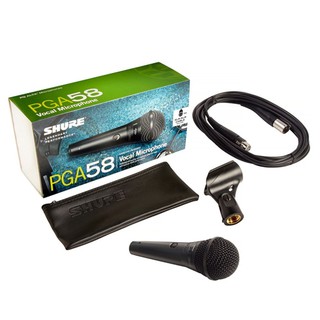 อุปกรณ์เครื่องเสียง ไมโครโฟน SHURE SHURE PGA58-QRT เครื่องเสียงและลำโพง ทีวีและเครื่องเสียง MICROPHONE SHURE PGA58-QRT