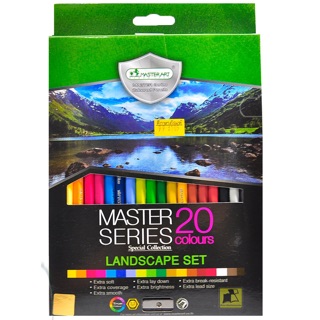 สีไม้ Master Series 20 สี รุ่น Landscape set