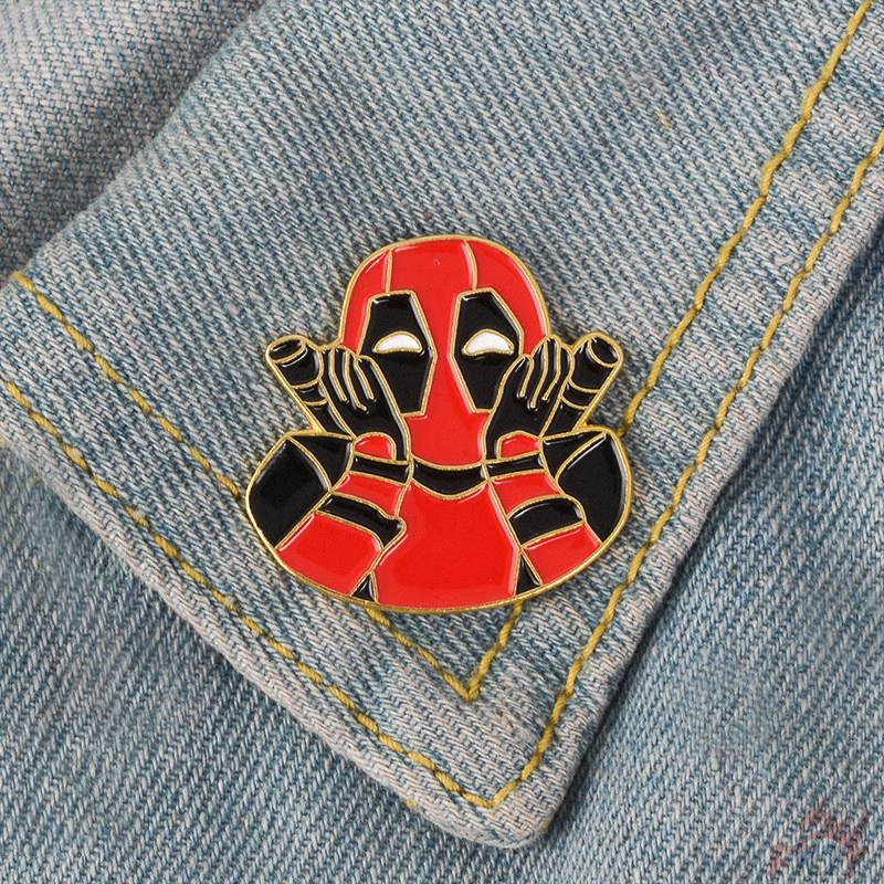 Deadpool ‿ เข็มกลัดแฟชั่น Doodle Pins 1 ชิ้น