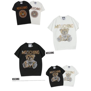 Moschino เสื้อแฟชั่น ผู้ชายผู้หญิง ใส่สบาย