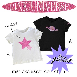 MOST  💖🪐 เสื้อยืด PINK UNIVERSE Collection by mst collection | Classic Cotton | Tee