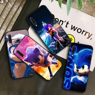 เคสโทรศัพท์มือถือ ซิลิโคนนุ่ม ลายโซนิค สําหรับ Samsung Galaxy A03S A02 M02 A03S A5 A6 Plus A8 Plus A9