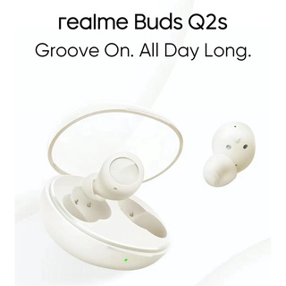 Realme Buds Q2s ชุดหูฟังบลูทูธไร้สาย สําหรับเกมอินเอียร์ Huawei Apple oppo