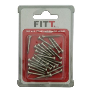 TAPPING SCREW 4X40MM WH TF 10EA สกรูเกลียวปล่อย TP 3.5X25 MM 25 ตัว สกรู, น๊อตและแหวน อุปกรณ์ยึดติด เครื่องมือช่างและฮาร