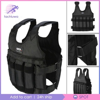 New Adjustable Workout Weight 110LB Weighted Vest Exercise Training Fitness