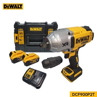 DEWALT บล๊อกไร้สาย1/2 DCF900P2T รับประกันศูนย์ 3 ปี