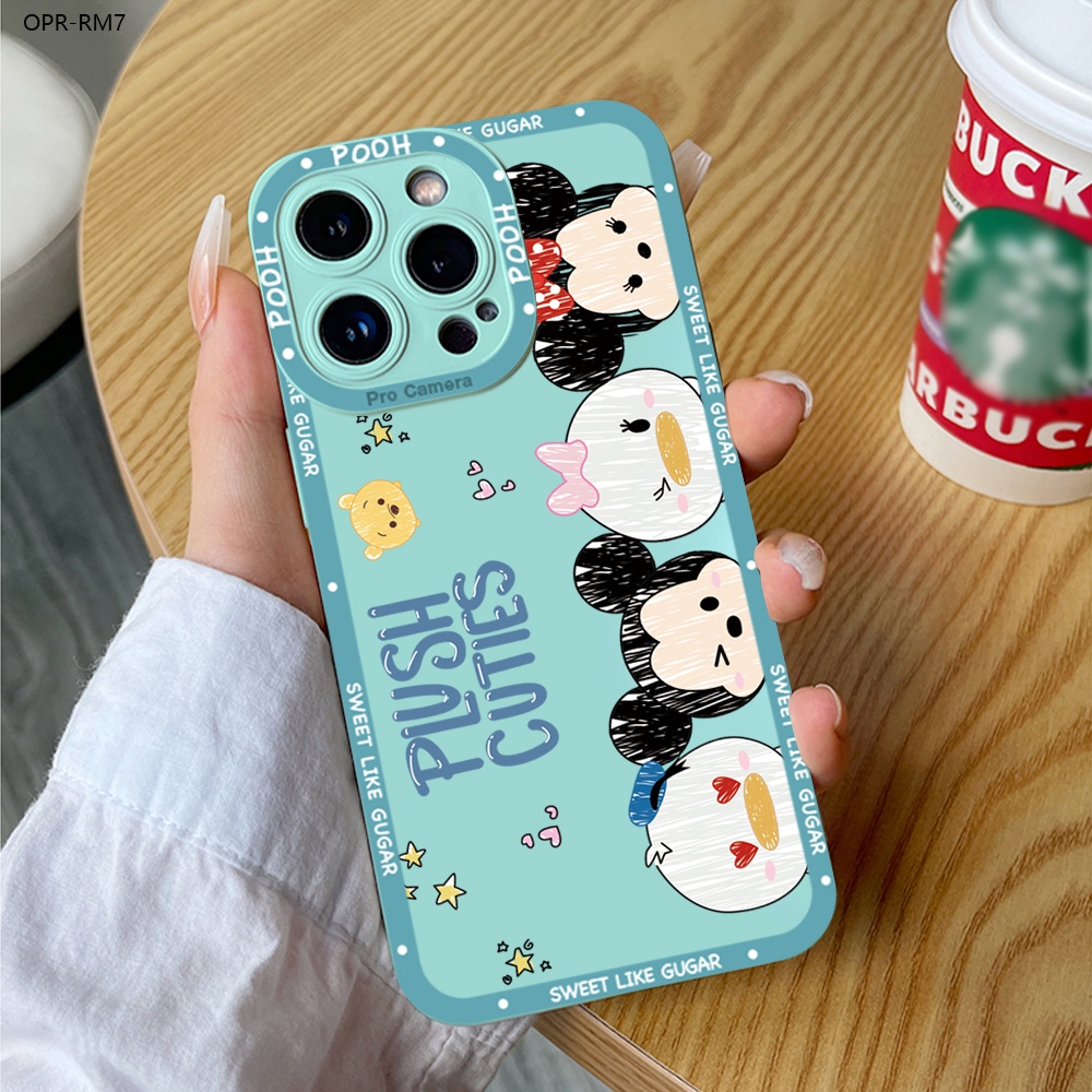 Realme 7 7i 6 6i C17 Pro 5G เคสเรียวมี สำหรับ Case lovers Mouse Donald Duck เคสโทรศัพท์ Angel Eyes