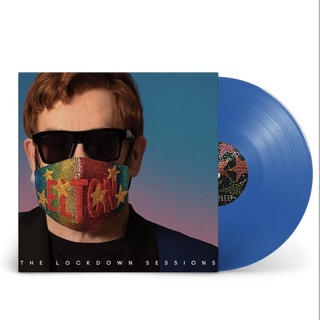 แผ่นเสียง Elton John– The Lockdown Sessions **Limited Edition, Blue Vinyl ,2 x Vinyl, แผ่นเสียง มือหนึ่ง ซีล