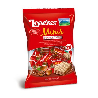 เวเฟอร์มินิส์ นาโปลิเทนเนอร์ 200 กรัม ล็อกเกอร์ Wafer Minis Napoli tenor 200 grams, locker