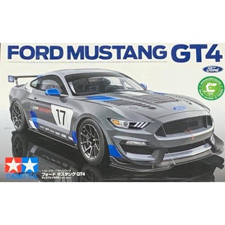 พลาสติก โมเดล ประกอบ TAMIYA สเกล 1/24 FORD MUSTANG GT4 (24354)