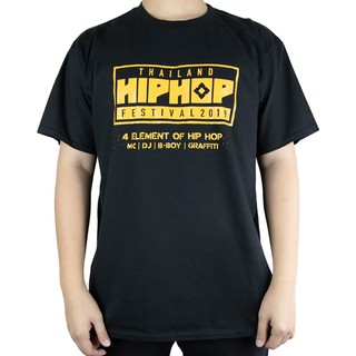 เสื้อยืดพิมพ์ลาย Thailand Hip Hop Festival 2019