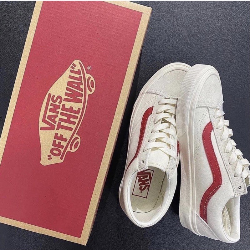 พร้อมส่ง VANS OLD SKOOL “Style 36” Marshmallow รุ่นขายดี (แถมกล่อง