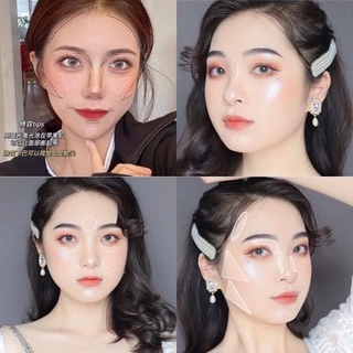 5494 NOVO โนโวเฉดดิ้ง ไฮไลท์ คอนทัวร์ เนื้อครีม แบบแท่ง 2 หัว ปกปิดรอยสิว รอยคล้ำ หน้ามีมิติ ติดทน กันน้ำ กันเหงื่อ