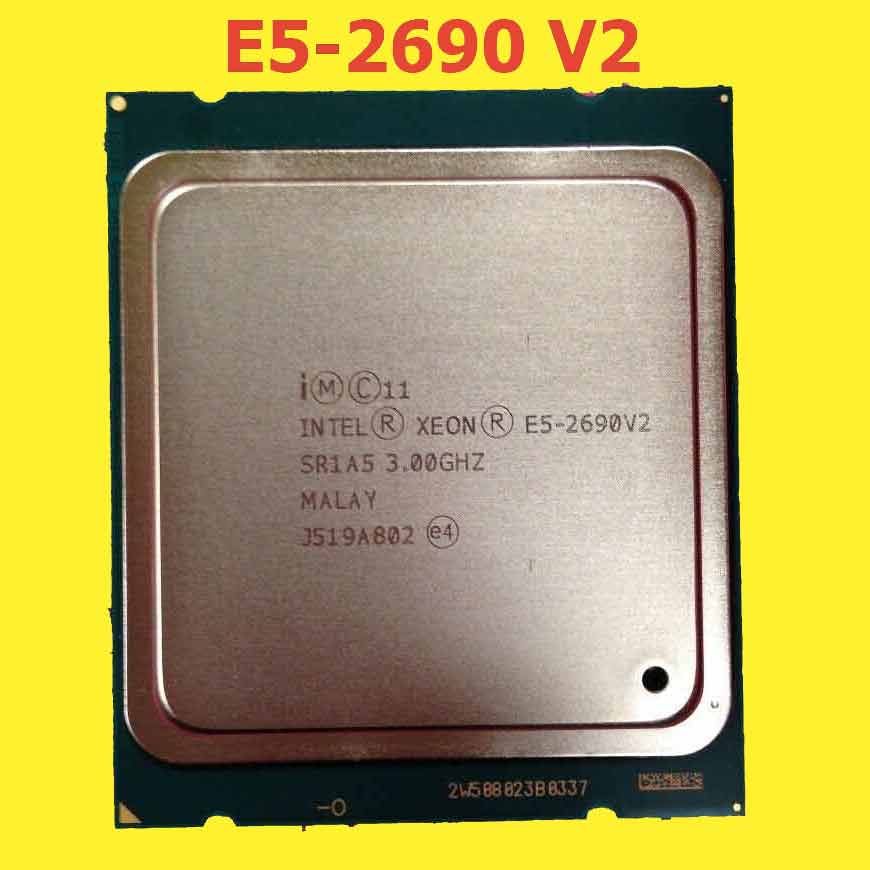 Intel Xeon E5-2690 V2 3.0 GHz Deca core (10 Core 20 Thread) CPU E5 ...
