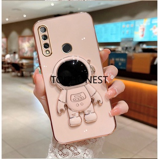 เคส Vivo Y77 เคส Vivo Y77E เคส Vivo Y16 เคส Vivo V25 Case Vivo Y76 Case Vivo Y35 Case Vivo Y55S Luxury Cute Silicone 3D Astronaut Stand Phone Cover Case หรูหรา น่ารัก ซิลิโคน นักบินอวกาศ ขาตั้ง เคสโทรศัพท์