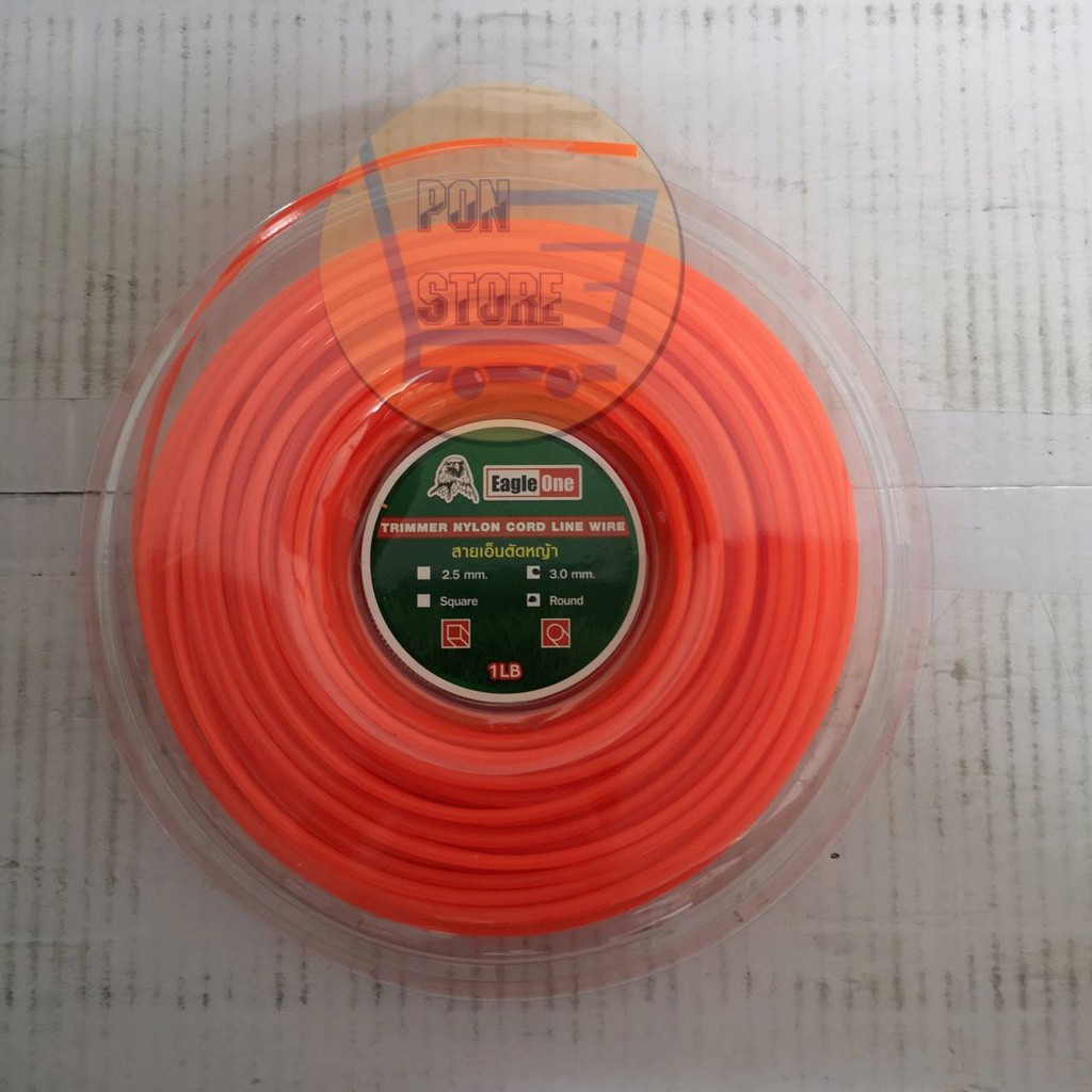สายเอ็นตัดหญ้า eagle one  หนา 3 mm