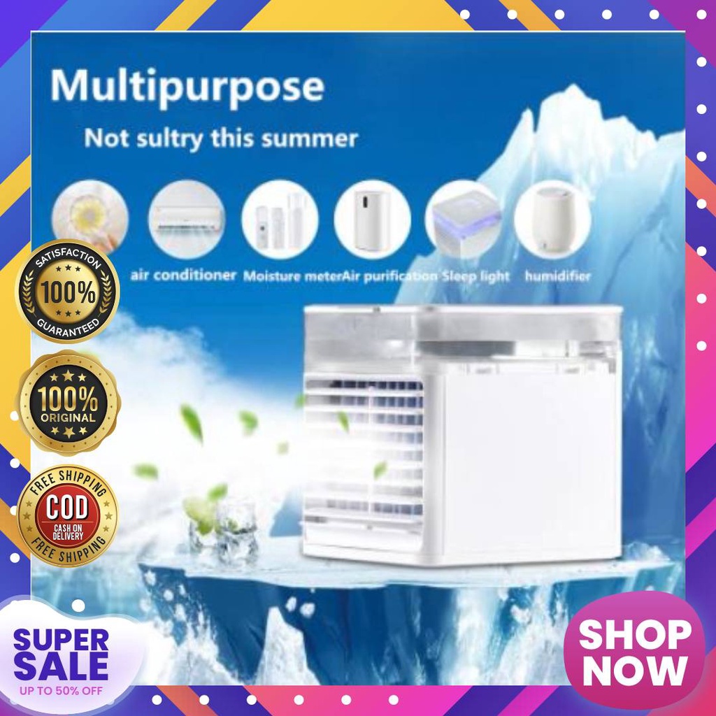 ⊕▣﹍Trending Original Japan Arctic Air Ultra Power Cooling - Mini Fan AC  Cooler Portable Air Conditioner | Shopee Thailand