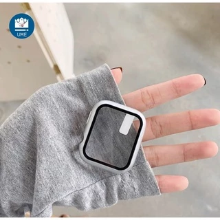 เคส กันรอยสำหรับ watch 11 10 9 8 7 se สำหรับ iwatch case (ใส่ได้เลยโดยไม่ต้องติดฟิล์มกระจก) 38/40/42/44/46/49mm เคสกระจก