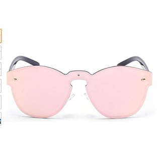 GAMT Reflective Rimless Sunglasses Fashion Vintage Eyewear for Unisex สี Pink ของแท้ พร้อมส่ง