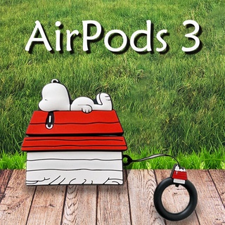 ใหม่ เคสหูฟัง ลายการ์ตูนสนูปปี้ สร้างสรรค์ สําหรับ AirPods 3 AirPods (3rd) AirPods3 AirPods 3 3rd AirPodsPro AirPods1 2 Generation 2021