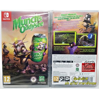 แผ่นเกมราคาถูก NINTENDO SWITCH ODDWORLD Munchs Oddysee ปก ยุโรป ภาษาอังกฤษ