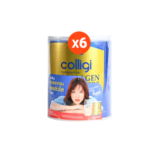 Colligi Collagen Tripeptide คอลลาเจน คอลลิจิ (6 กระป๋อง)