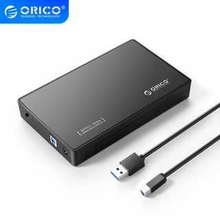 Orico HDD Enclosure 3.5INCH เคสฮาร์ดไดรฟ์ภายนอก HDD SATA USB 3.0 สําหรับ SATA HDD และ SSD ขนาด 3.5 นิ้ว